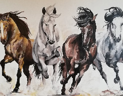 négy lovas