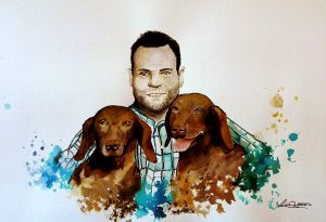 Állatportré, egyedi megrendelés – Dreffiti Art