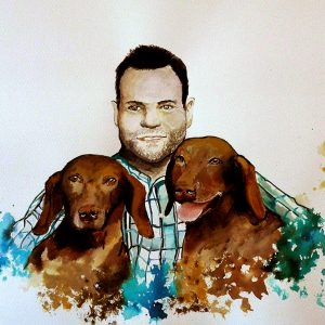 Állatportré, egyedi megrendelés – Dreffiti Art